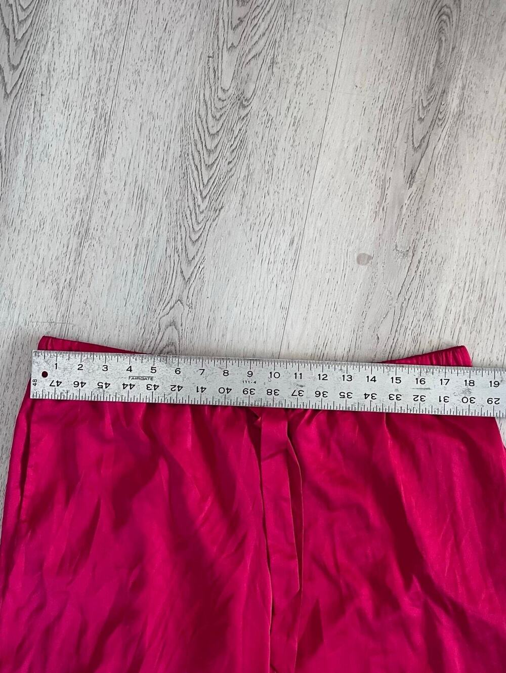 Victoria’s Secret Red Satin Sleep Lounge Pants – XL - Picture 5 of 9
